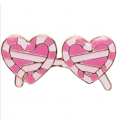 Pin's Lunettes Coeurs - Rico Design