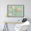 Carte du monde 2020 style vintage - Pappus Editions
