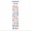 48 autocollants bisounours multicolores - Pipstickers