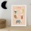 Affiche prénom personnalisée animaux - Papier Curieux