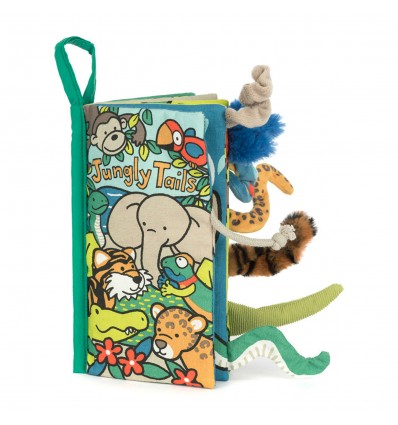 Livre à toucher "Jungly tails" - Jellycat